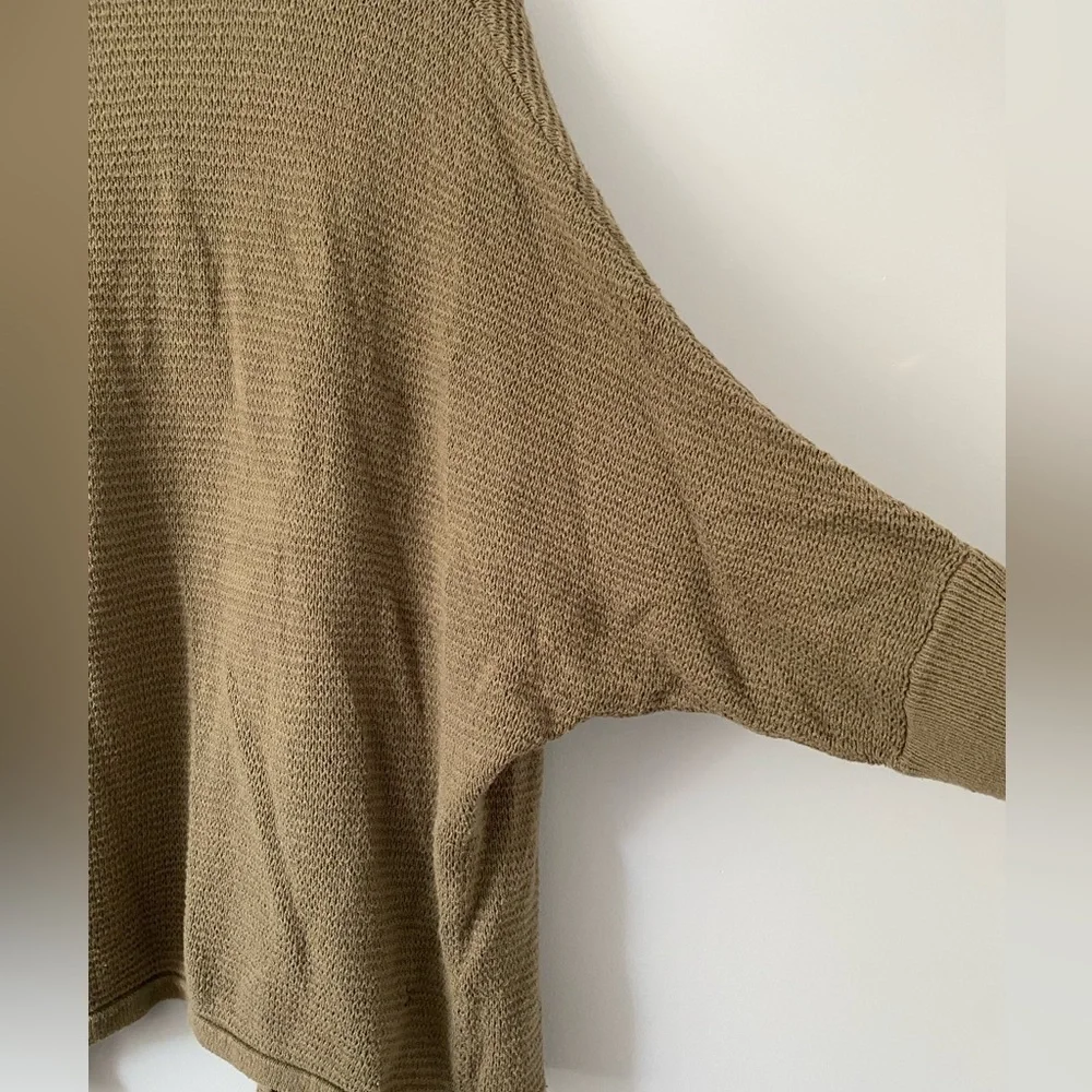 Madewell Seabank Cardigan Open Front Sweater, Size XL, Dolman Sleeve Sweater